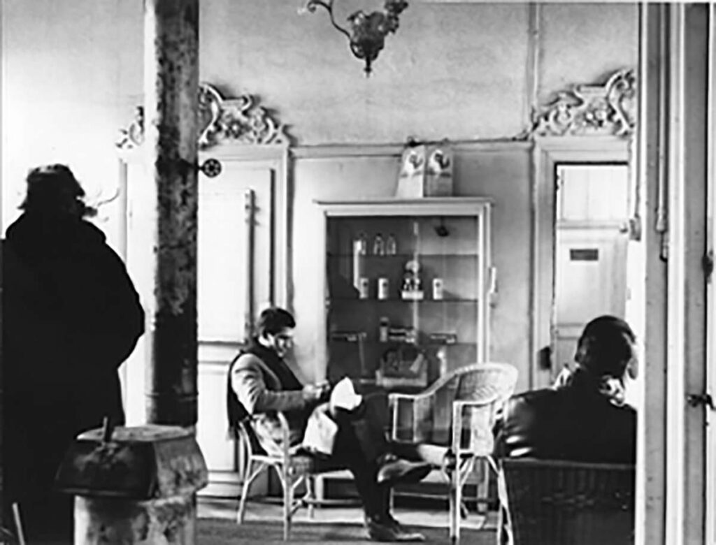 Das Café des «Mississippidampfers». (Bild: SALU F2a/ANLAGEN/01.36)
